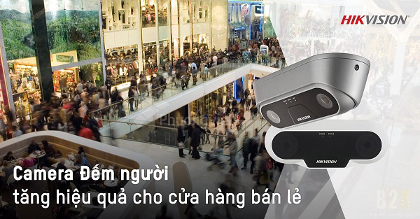 Thống kê khách hàng ra vào với camera IP 